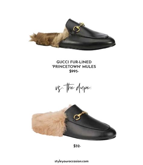 gucci socks dupe|gucci fur lined mules.